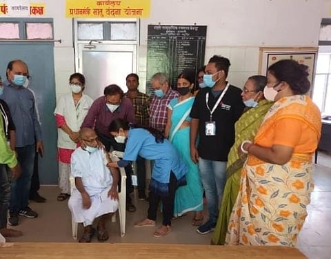 125-Year-Old Seer Gets Second Covid Jab In Varanasi, The Oldest In Country To Be Vaccinated