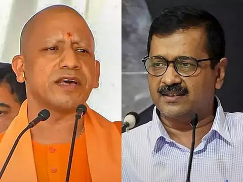 Bitter War Of Words Breaks Out On Twitter Between Yogi And Kejriwal