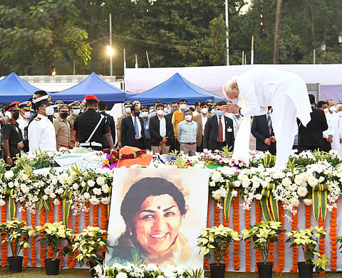 Nation Bids Tearful Adieu To India’s Nightingale Lata Mangeshkar