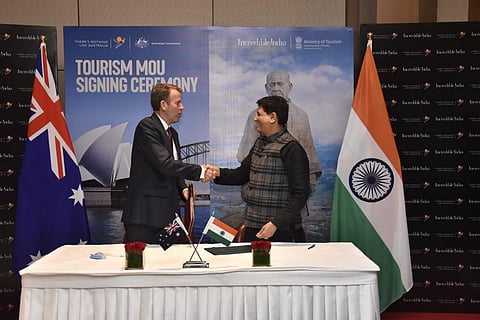India And Australia Ink MoU On Tourism Cooperation