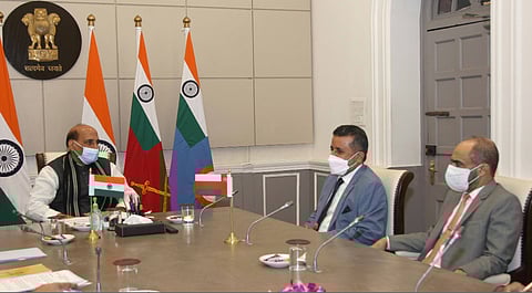 India And Oman Review Progress In Military-to-Military Engagements