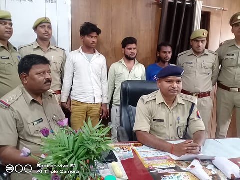 सर्विलांस व सीसीटीवी की मदद से मैनपुरी पुलिस के हत्थे चढ़े तीन शातिर लुटेरे