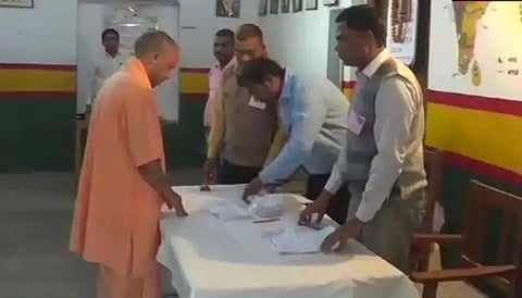 Voting Begins For Sixth Phase In Uttar Pradesh, Yogi Among First Voters