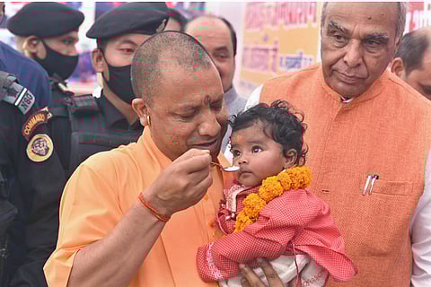 Yogi Launches State-wide 'Special Communicable Disease Control and Dastak Drive’