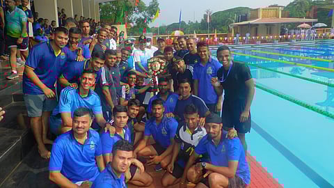 Annual Mass Relay Swimming Championship Held At Kochi