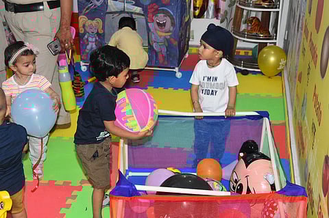 Creche Opened At Amritsar For Kids Of Women Police Personnel