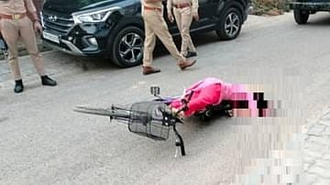 Man Slits Wife’s Throat In Middle Of The Road In Lucknow’s Aliganj Locality