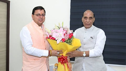 Dhami Seeks Setting Up Of Sainik School At Jakholi In Rudrapyarag