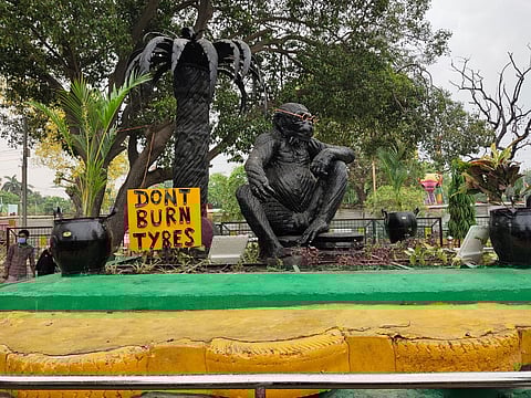 'Animal Kingdom From Scrap Tyres' Inaugurated In Kanpur