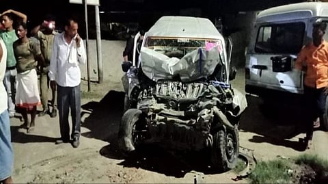 Three Killed In Bhadohi Road Mishap