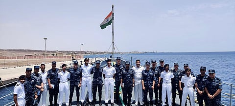 Indian Navy Ships Visit Egypt As Part Of Five-Nation Overseas Deployment