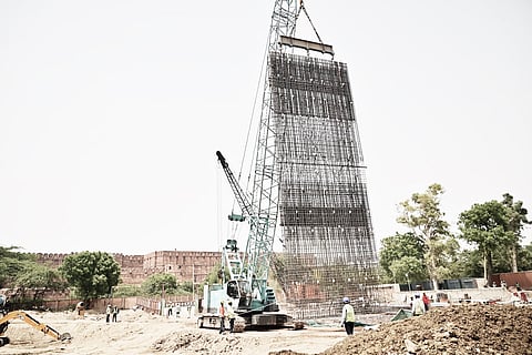 D-Wall Construction Commences For Agra Fort Underground Metro Station