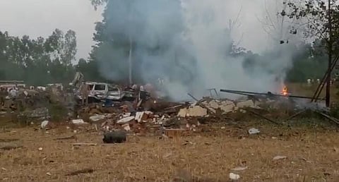 Explosions In Fire Cracker Unit In Saharanpur Kills Four