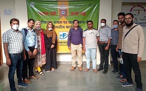 Community Medicine Students Of AMU Attend Lecture On Fortified Rice