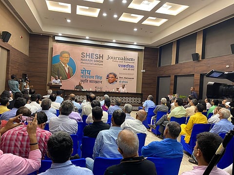 Late Journalist Shesh Narain Singh Remembered, First Edition Of Memorial Series Held In New Delhi