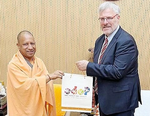 Israeli Envoy, Government Delegation Meets UP Chief Minister