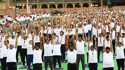 Grand Preparation Underway For Tenth International Yoga Day In Agra