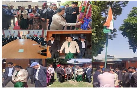 Library Room, Bar Room For Bar Association Members Attending The Srinagar CAT Bench