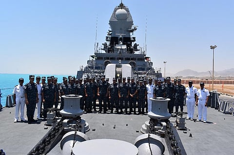 INS Kochi Visits Egypt