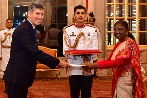Envoys Of Four Nations Present Credentials To President Murmu
