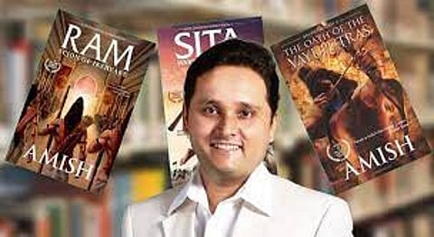 Acclaimed Writer Amish Tripathi In Lucknow On Thursday