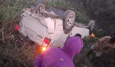 Five Killed As SUV Overturns And Falls In Ditch In Lakhimpur Kheri