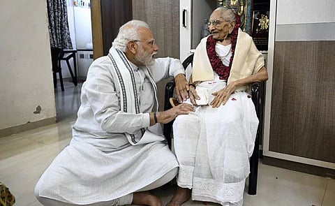 Prime Minister Narendra Modi’s Mother Heeraben Dies At Ahmedabad Hospital