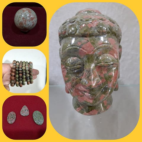 Explore The Mystic World Of Gems, Crystals And Healing Stones: Unakite Or The Stone Of Vision