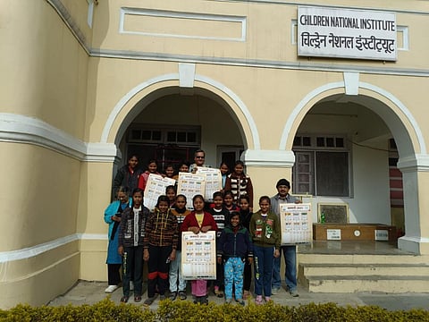 स्वराज भवन की नेशनल चिल्ड्रेन एकेडमी की बच्चियों के लिए बुद्धवार का दिन रहा खास