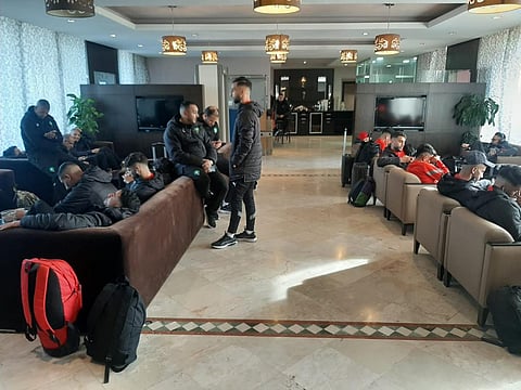 The Atlas Lions Await Clearance To Take Off From Rabat As Algeria ‘Mixes politics With Sports’