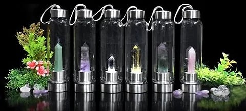 Explore the Mystic World of Gems, Jewellery, Crystals & Healing Stones: Gemstone Elixir Bottle