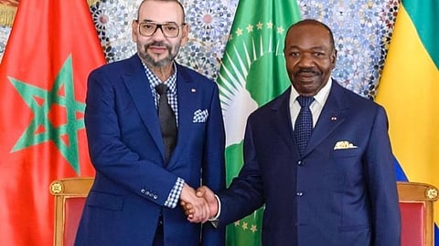 Moroccan King Meets President Ali Bongo Ondimba, Donates Fertilizers To Gabonese Farmers