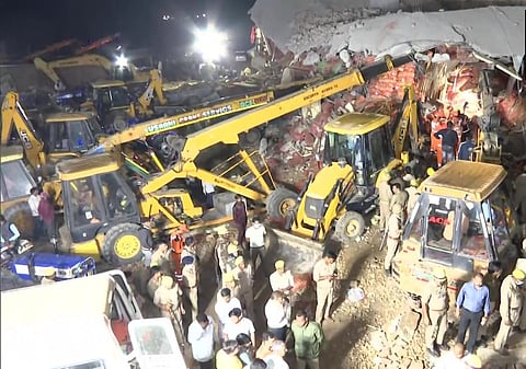 Death Toll In Sambhal Cold Storage Roof Collapse Rises To Five, Rescue Operations Continue