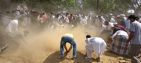 Atique Ahmad’s Son Asad Buried In Prayagraj, Close Relatives Bid Final Adieu
