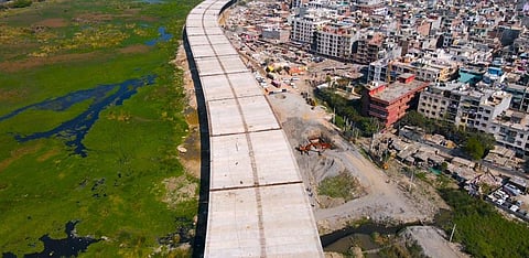 New Six-lane Access-Controlled Highway Is Currently Being Developed From DND Maharani Bagh In New Delhi