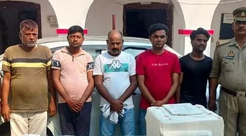 Fake Currency Racket Operating On The Indo-Nepal Border Busted In Bahraich, Five Arrested