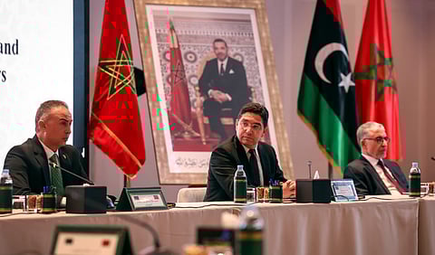 Joint Committee Formed By Parliament Sitting In Eastern Libya And The High Council Of State Met In Bouznika