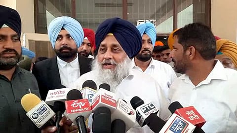 Punjab CM’s Inability To Manage Home Portfolio Resulting In Dacoities Of Crores: Sukhbir Badal