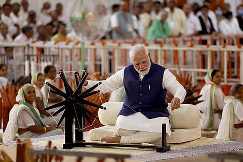 Momentous Leap By Khadi and Village Industries Commission, Registers 332% Sales Growth In 9 Years Of Modi Rule