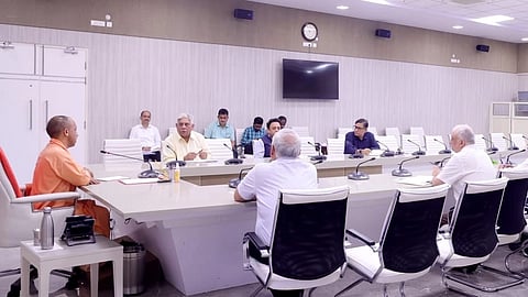 Yogi Chairs Meeting To Review Situation Arising Out Of Heavy Rains, Gives Directives