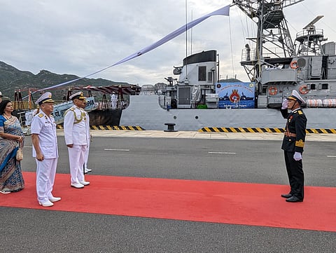 INS Kirpan Decommissioned, Handed Over To The Vietnam Army