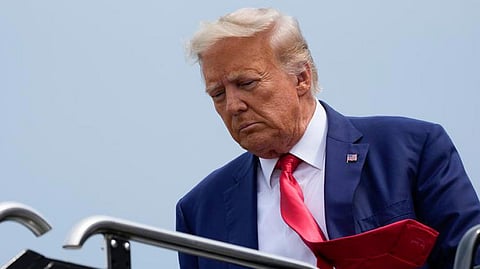 Former US President Trump Surrenders In Atlanta On Charges Linked To 2020 Election