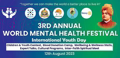 Third Annual World Mental Health Festival At Ram Krishna Mutt In Lucknow On Saturday