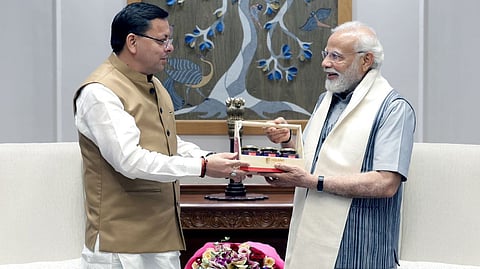 Uttarakhand CM Meets PM Modi, Seeks Approval Of Many Projects For The Hill State