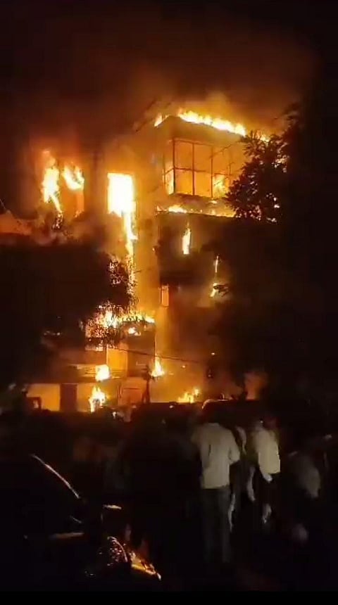 Massive Fire In Three-Star Hotel In Varanasi, No Loss Of Lives Reported