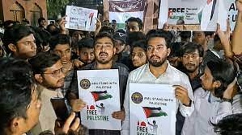 Four AMU Students Booked For Protest March In Solidarity Of Palestine, Against Israel
