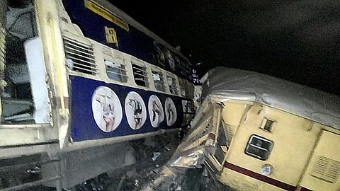 Nine Killed As Two Trains Collide In Andhra Pradesh, Human Error Likely Reason Behind Mishap