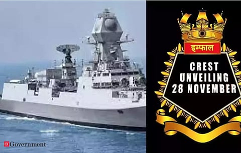 Rajnath Singh Unveils Crest Of Project 15B Stealth Guided Missile Destroyer Yard 12706