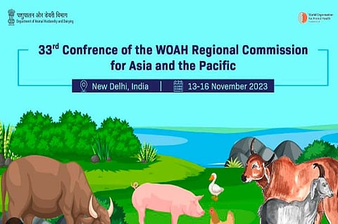 India To Host 33rd Conference Of  WOAH Regional Commission For Asia And Pacific