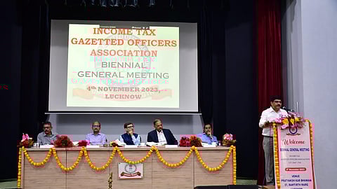 Biennial General Meeting Of Income Tax Gazetted Officers Held In Lucknow